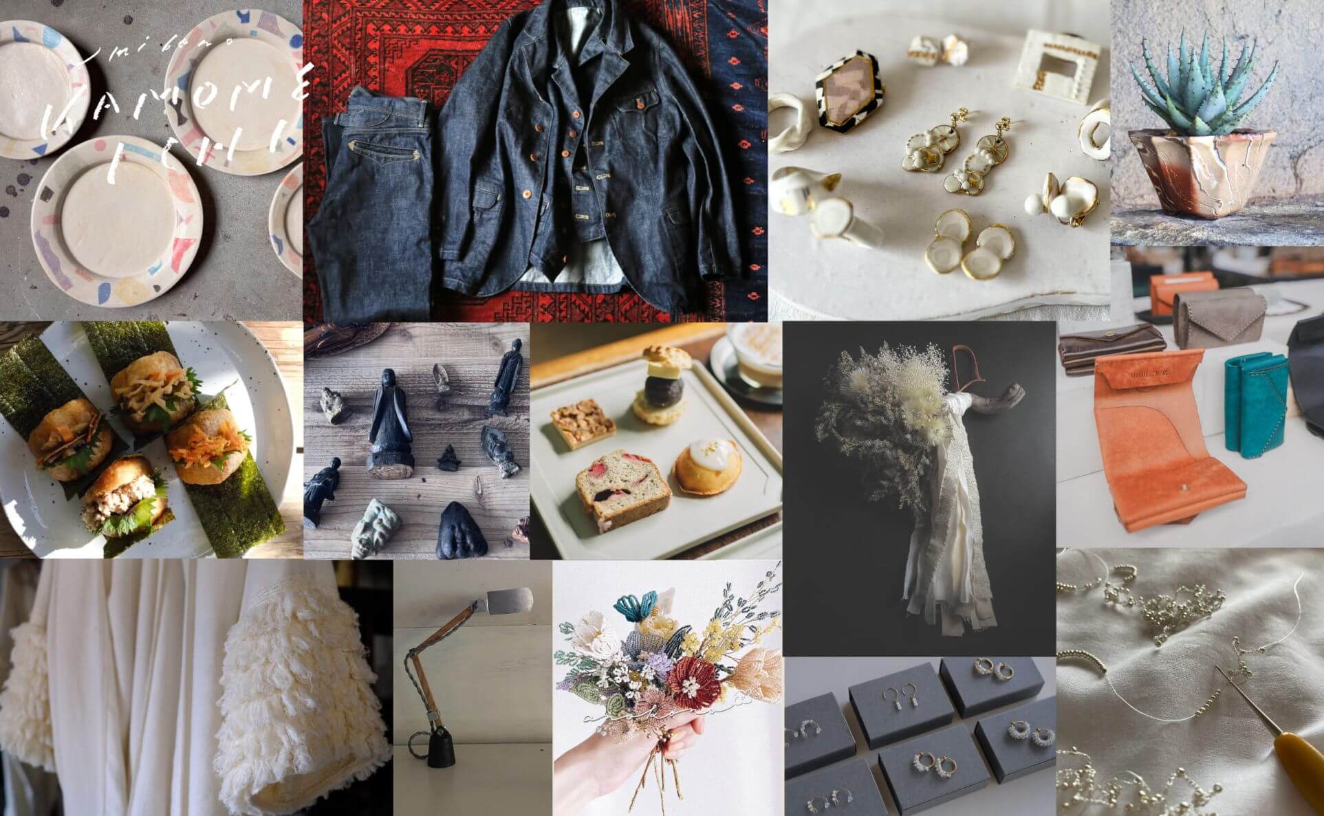 海辺のカモメ市　出店者イメージ