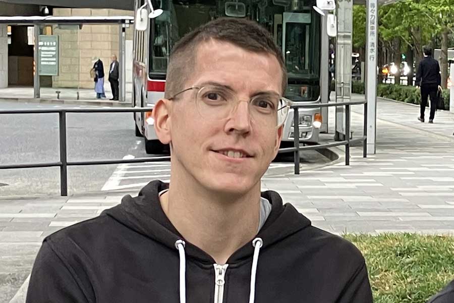 ドイツから来たマークさん【写真：Hint-Pot編集部】