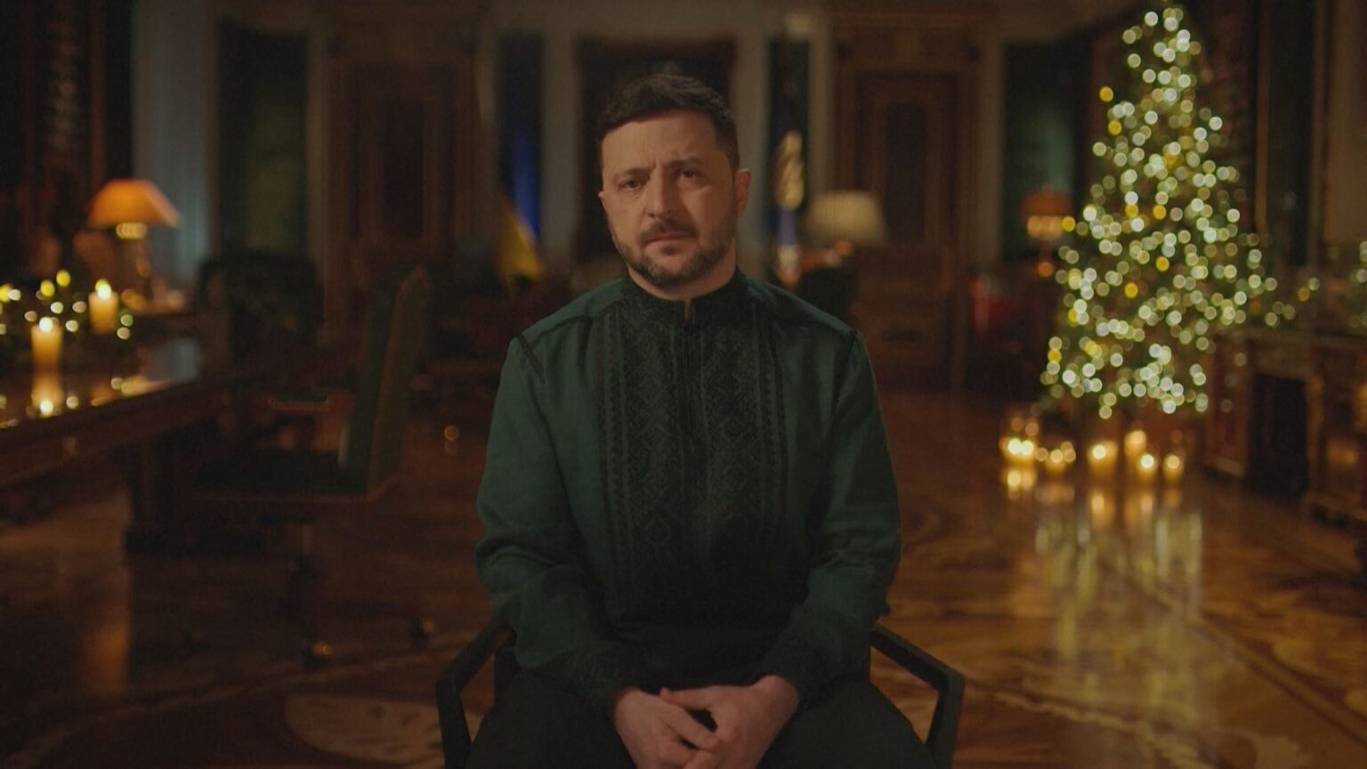 ウクライナ 民間人の犠牲大幅増加　ゼレンスキー大統領 新年挨拶（TBS NEWS DIG Powered by JNN）