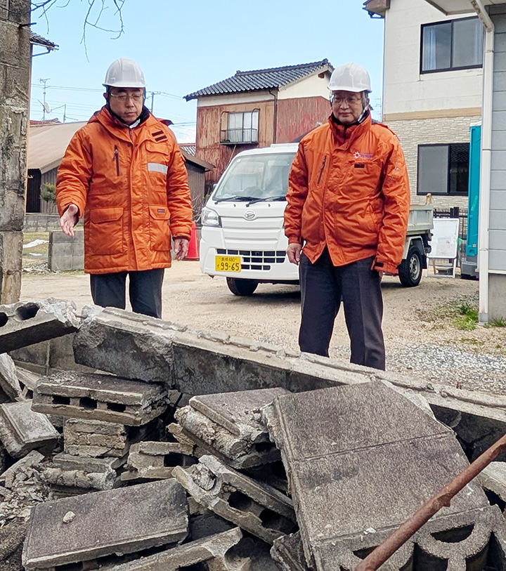 発災直後から現場に急行 | ニュース | 公明党