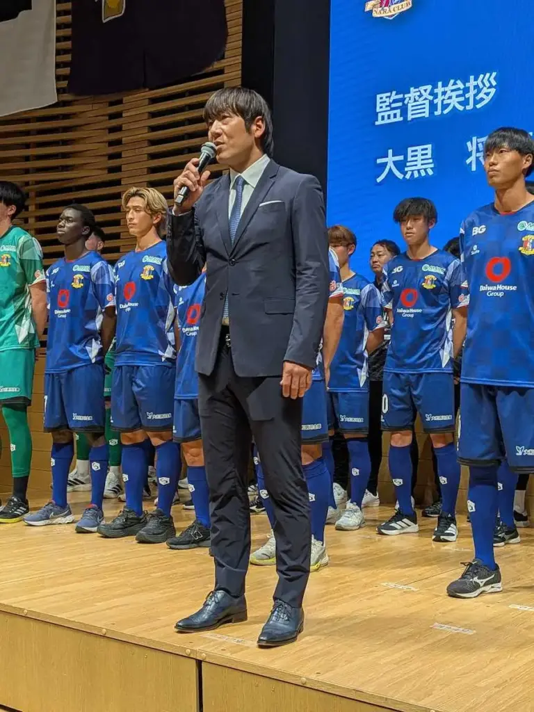 【記事全文】J3奈良・大黒将志監督「やりたいサッカーは明確。レギュラーもない」新体制発表会でファンに所信表明 - スポニチ Sponichi Annex サッカー