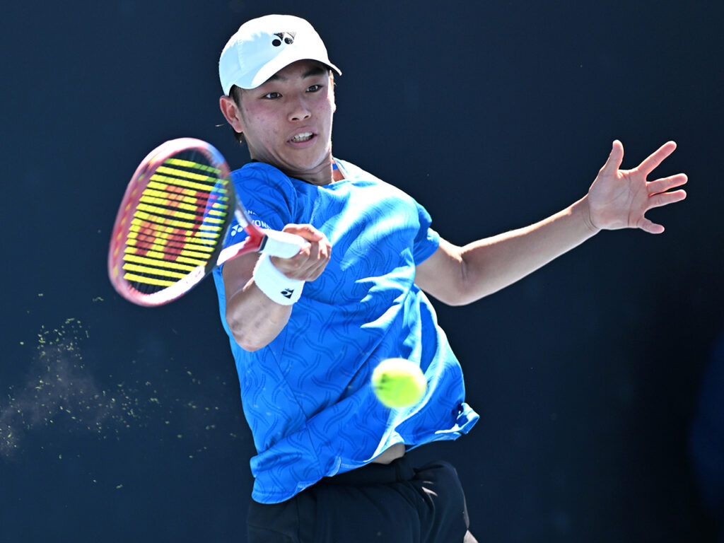 第3シードの田畑遼がシングルス16強入り、渡邉栞太は川西飛生とのダブルスでジュニアグランドスラム初勝利 [オーストラリアン・オープン／テニス]（テニスマガジンONLINE） - Yahoo!ニュース