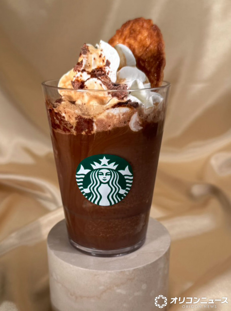 【スタバ新作レポ】想像以上にビターな味わい、『カカオ エスプレッソ アフォガード フラペチーノ』一足先に飲んできた | ORICON NEWS | 国内海外のニュース