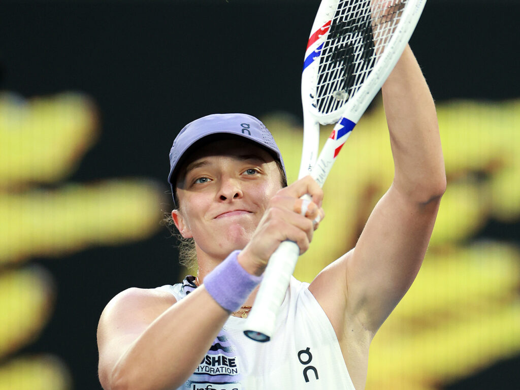 シフィオンテクが生涯グランドスラム達成に『マジック3』、次は強敵ルバキナ [オーストラリアン・オープン／テニス]（テニスマガジンONLINE） - Yahoo!ニュース