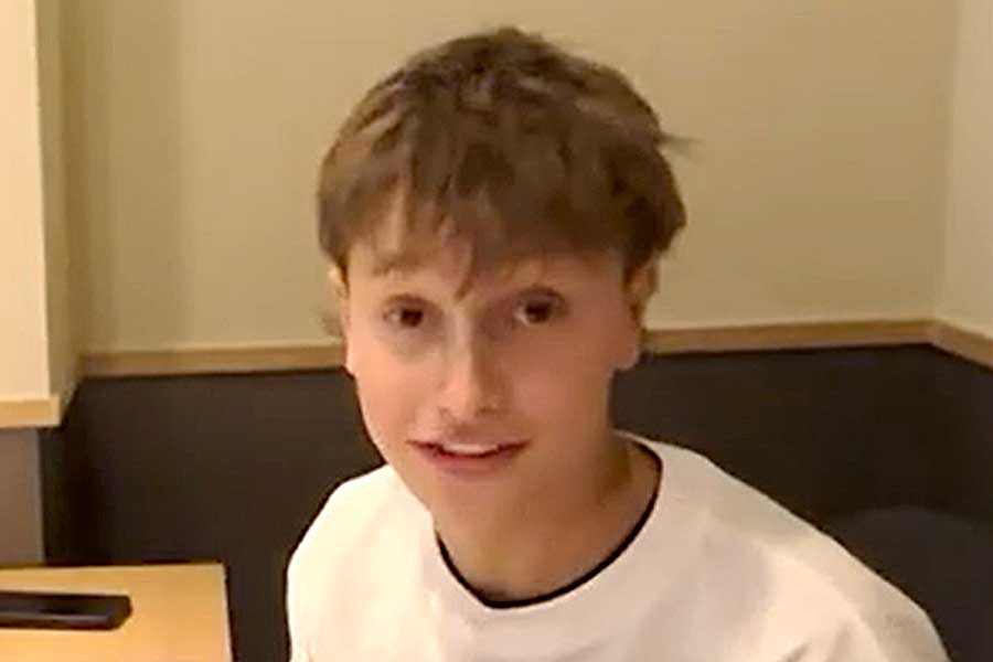 オーストリアからやってきたハリーさん（スクリーンショット）