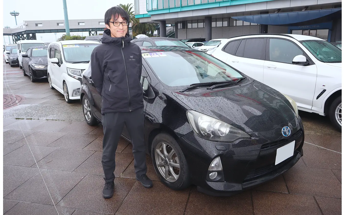 トヨタ・アクア（オーナー／長住康二さん）by ウェイブ トゥ ポート…まいど大阪 秋の車音祭2025