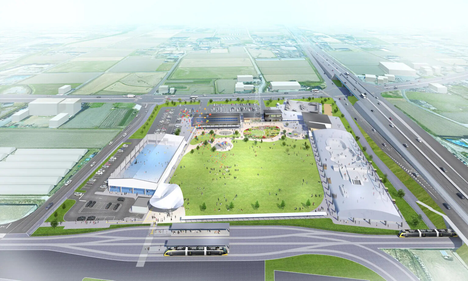 栃木県宇都宮市に「アークタウン宇都宮（東部総合公園）」が3月28日オープン スケートパークや飲食店を完備 | AMP[アンプ] - 人生の豊かさを生む瞬間を情報でつくりだす新世代向けビジネスメディア