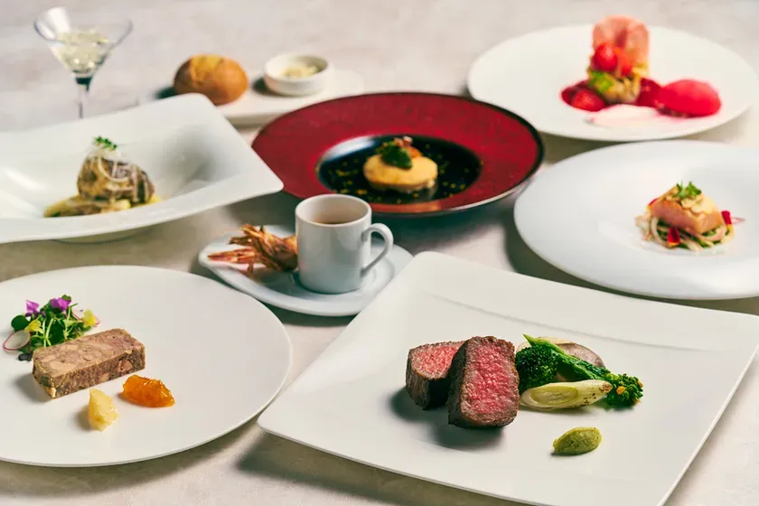 鳥取県産食材のスペシャルコース