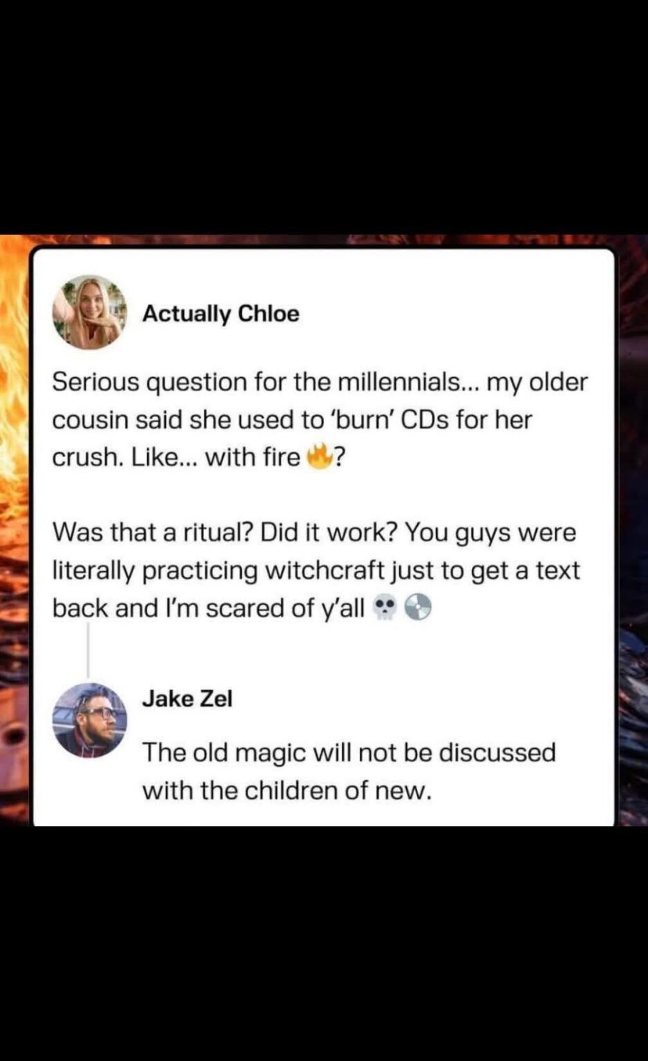 若い世代から同様の質問を受けた経験はありますか?