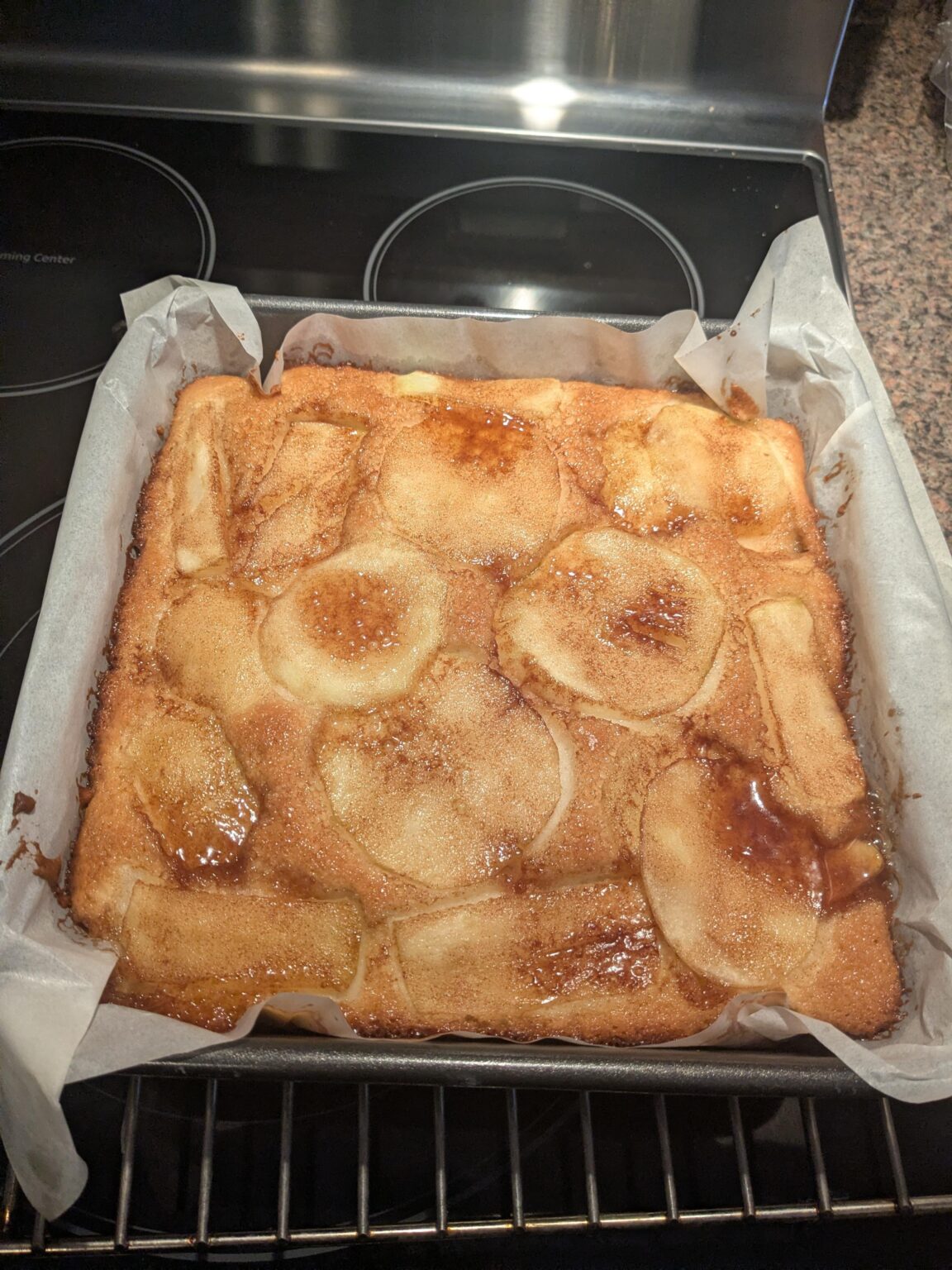 アップルケーキを作りました！