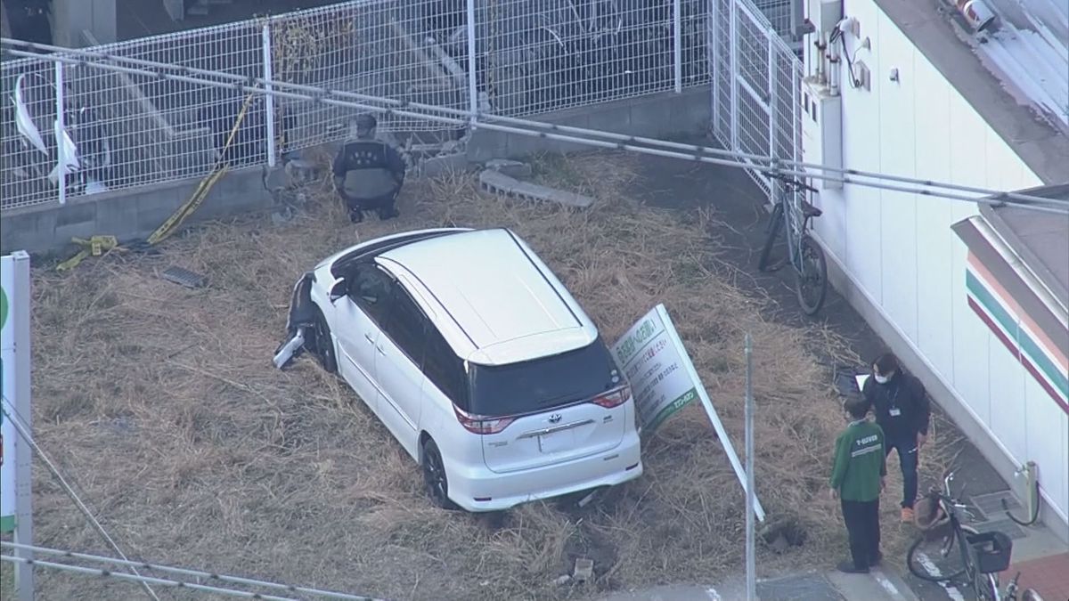 【速報】コンビニで中学生が車にはねられ心肺停止　運転の70代男を過失運転致傷疑いで逮捕　東大阪市