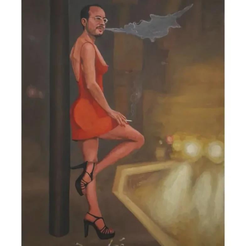 物議を醸す画家、ジョルゴス・ガブリエルの新作