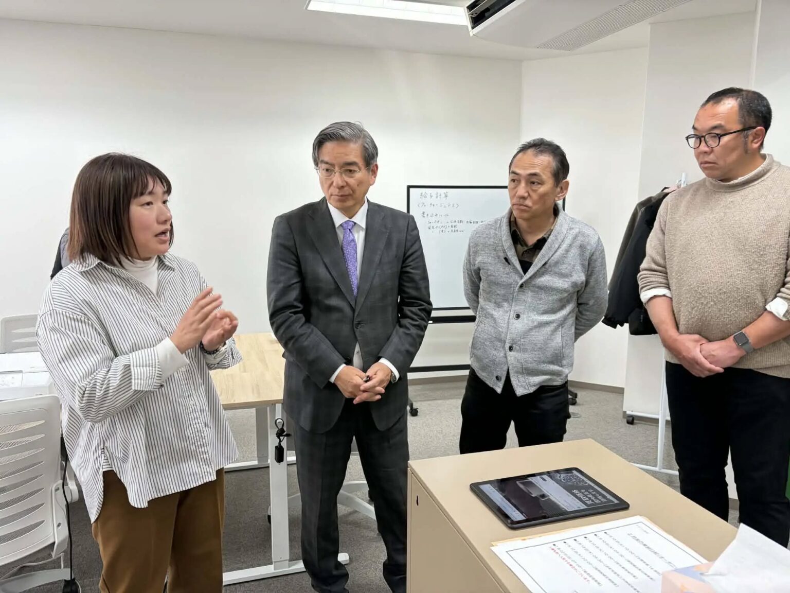 (株)シーアイ・パートナーズ 障害者就労「Back-office Work」を視察(大阪市) | 山本博司