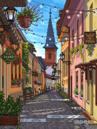 私のコシック描画のタイムラプスビデオ