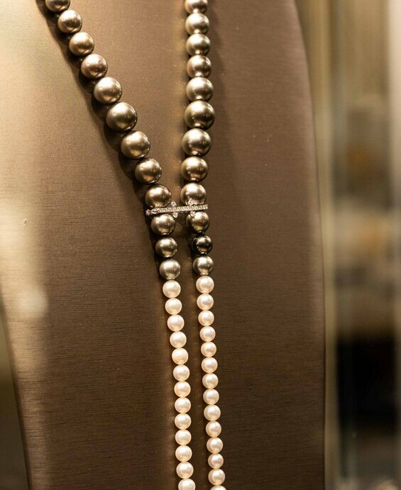 ヴィチェンツァオロで展示されたネックレス