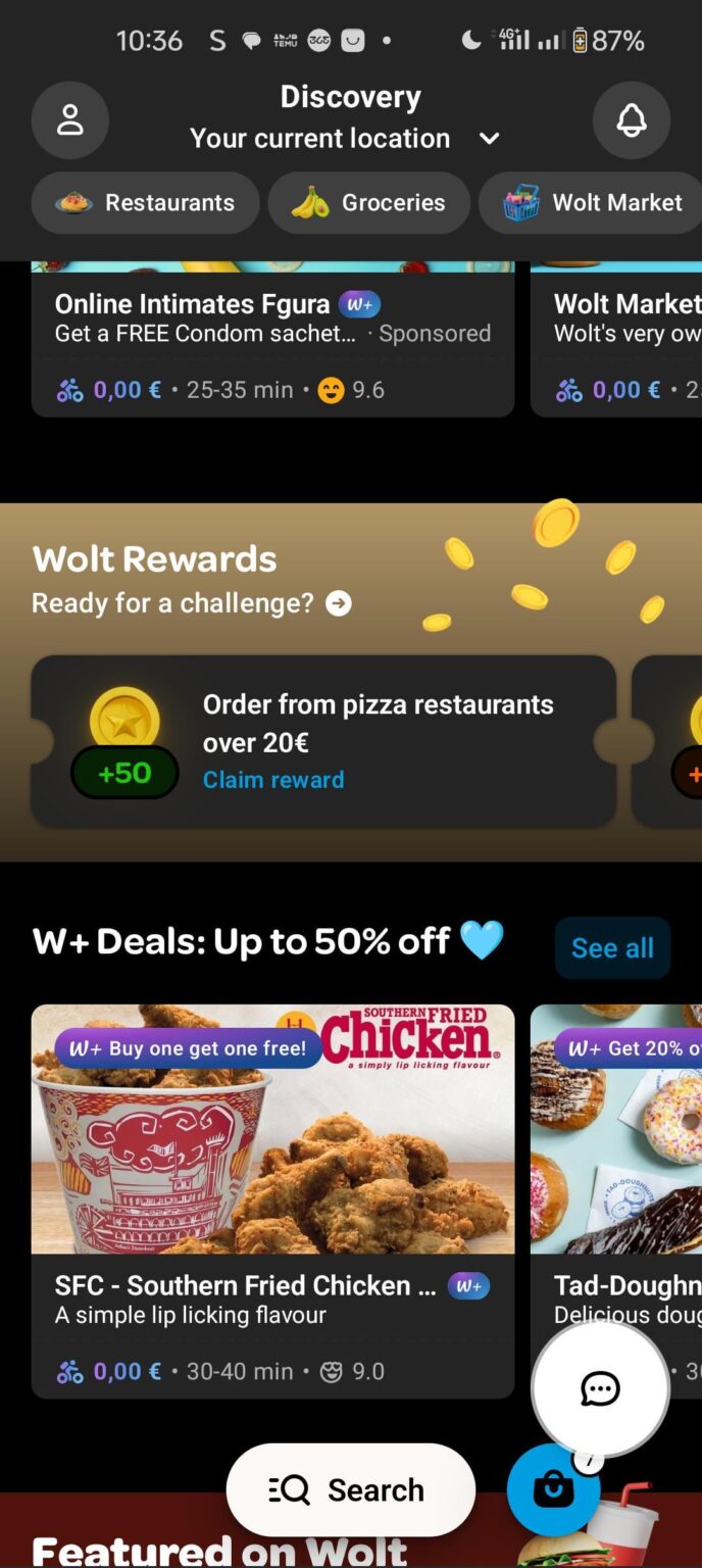 新しいWoltのUIはひどい💔