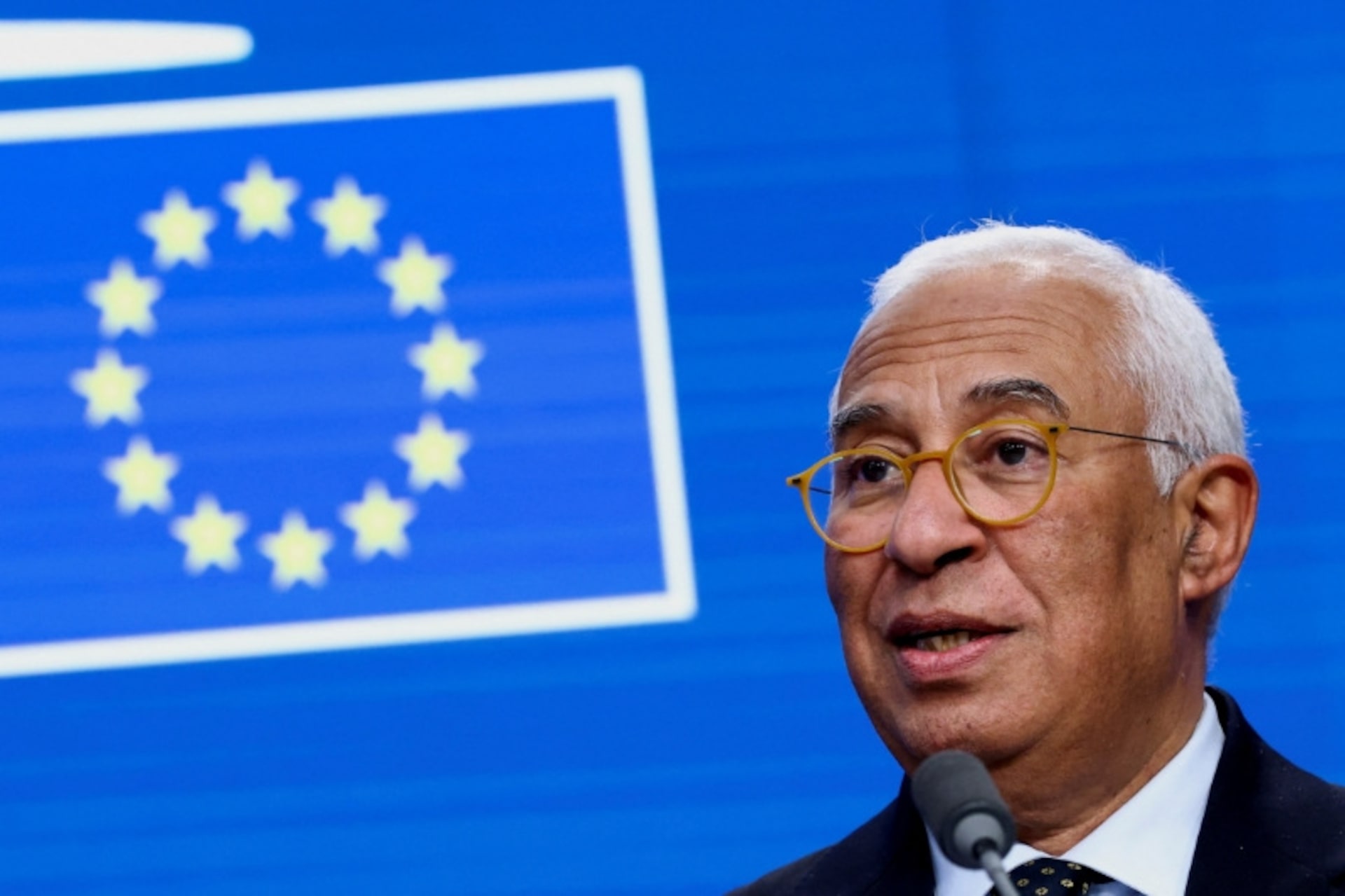 大西洋横断関係を議論する特別首脳会談後の記者会見