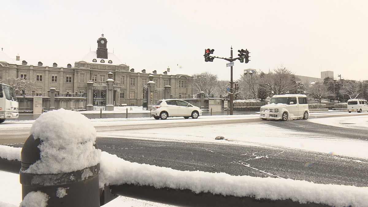 山形県内で大雪予想　22日夕方にかけ山沿い70センチ平地50センチ　交通障害に注意・警戒を