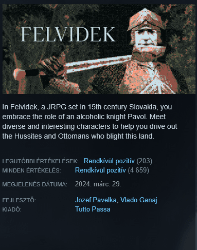 Felvidek - スロバキア人が開発したゲーム - 過去数日間の気晴らしの後、彼らはいつ国外追放されるのでしょうか?