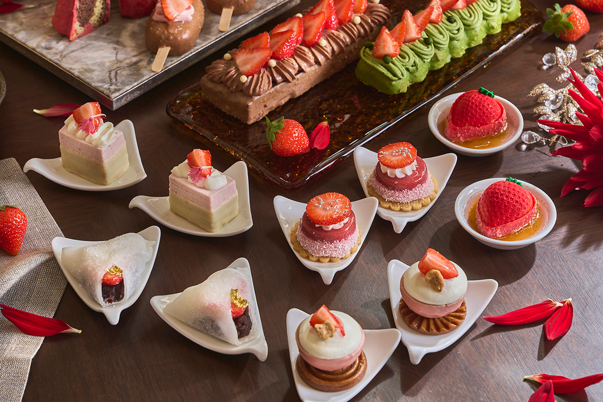 ザ・リッツ・カールトン大阪で「ストロベリーアフタヌーンブッフェ」