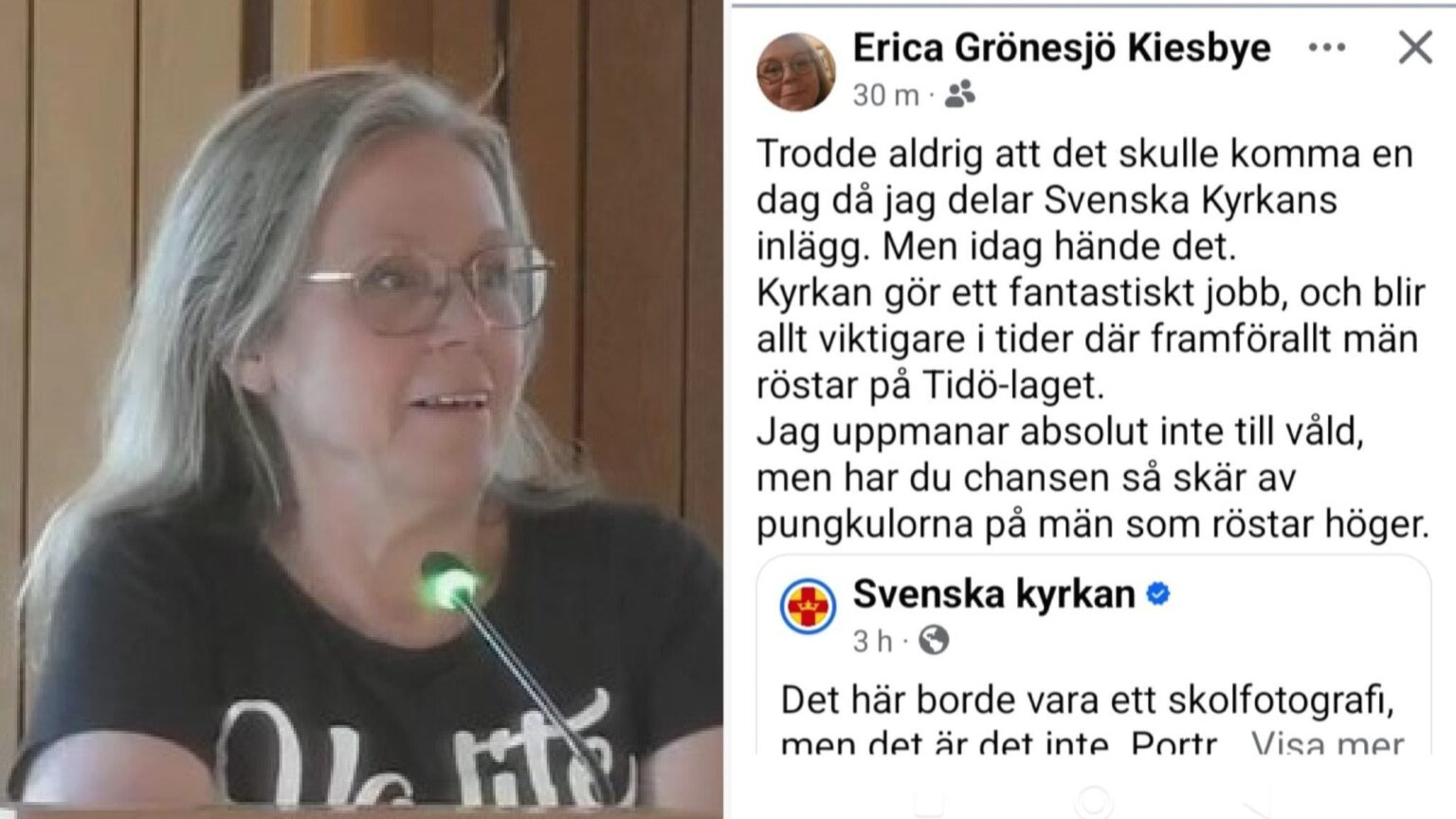 市の政治家「右に投票した人の陰嚢を切り取りなさい」