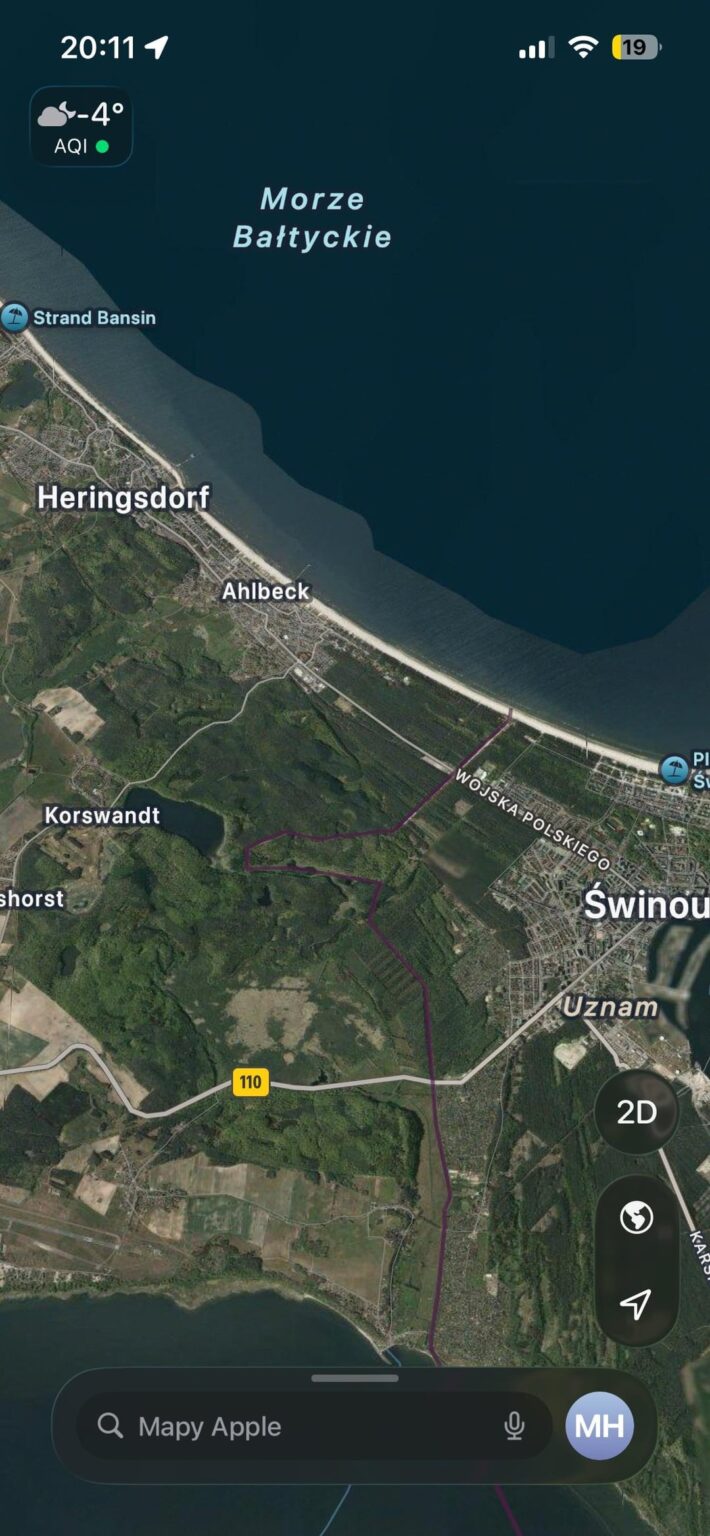 ドイツとの国境 by Świnoujście