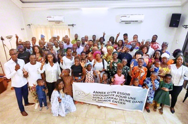 朗らかに広布の道を歩むベナンの友（4日）