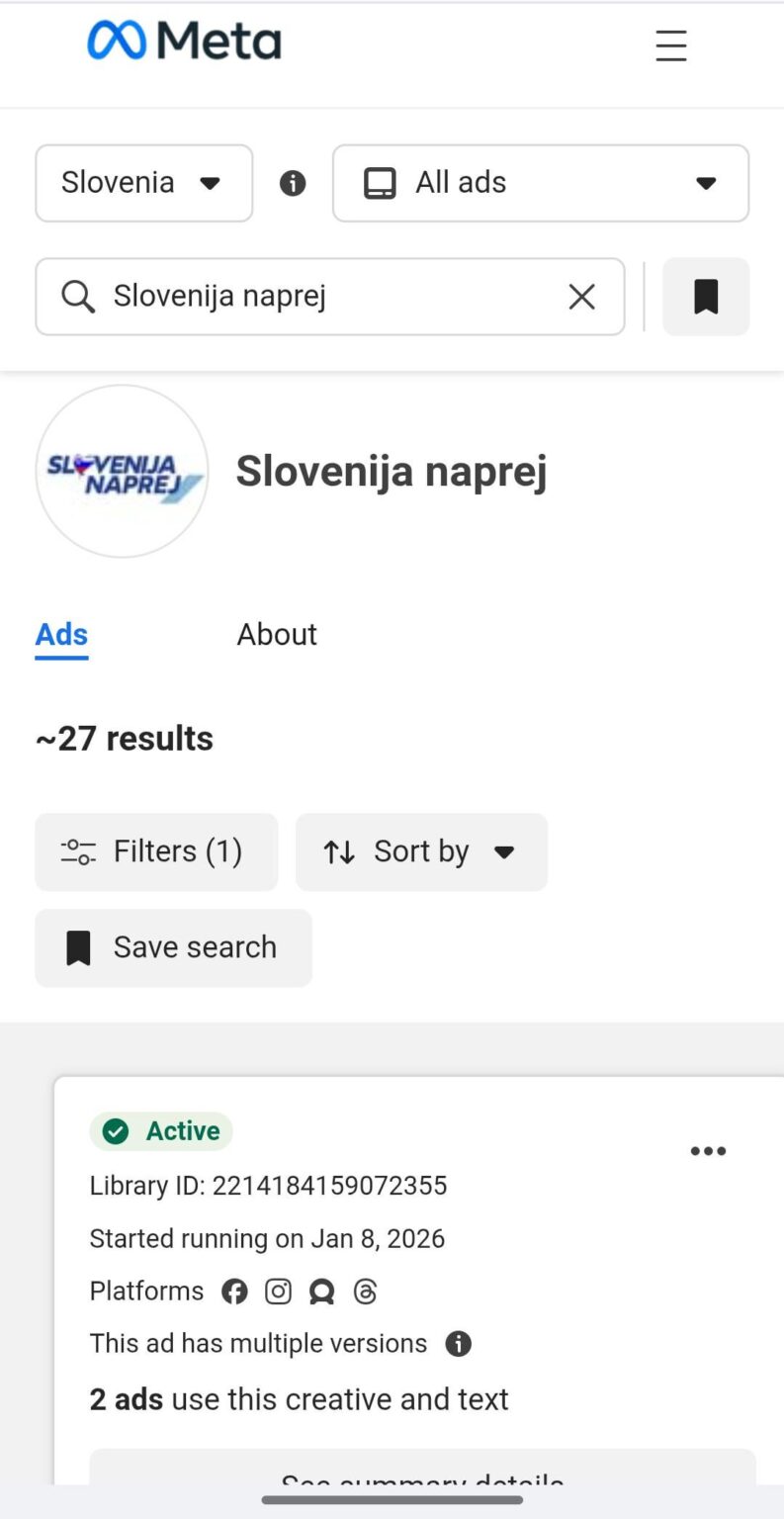 政治広告による自由運動の詐欺