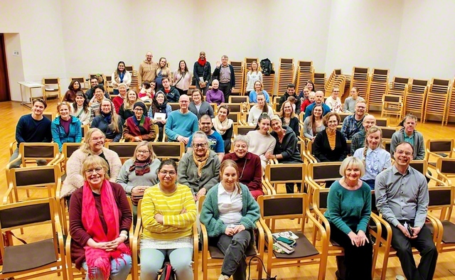 広布拡大の息吹あふれるフィンランドの友が朗らかに（ヘルシンキで）