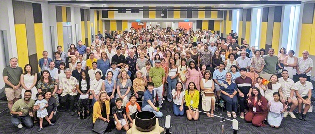 オーストラリア・クイーンズランド方面の集い（1日、クイーンズランド会館で）