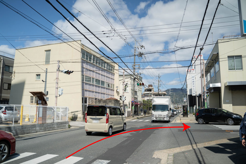 「ビストロバル ホースシュー」行き方画像２