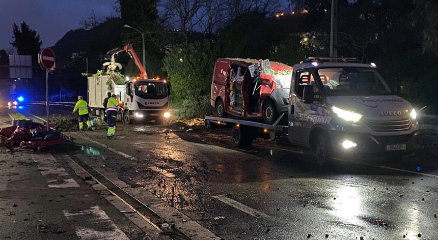 うつ病のクリスティン。ポルトガルの悪天候は刻々と変化する