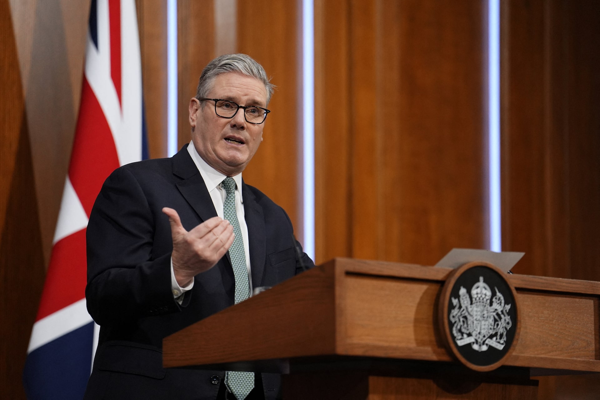 英首相、トランプ氏の圧力に「譲歩しない」 グリーンランド問題巡り