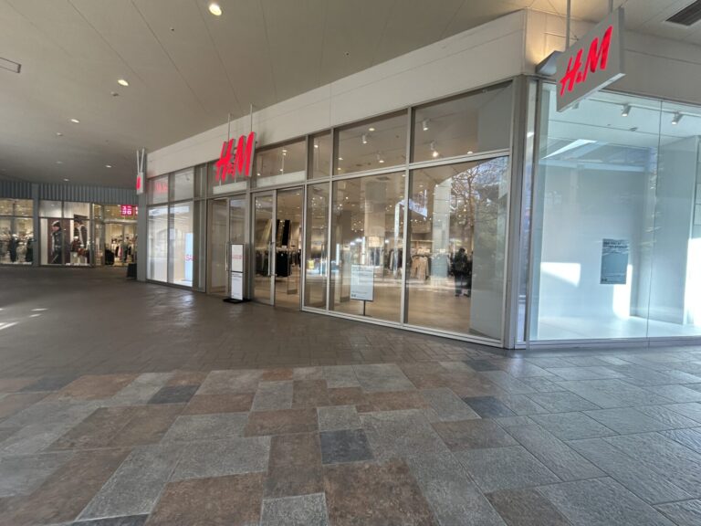 『H&M パークプレイス大分店』が閉店するそうです│LOG OITA
