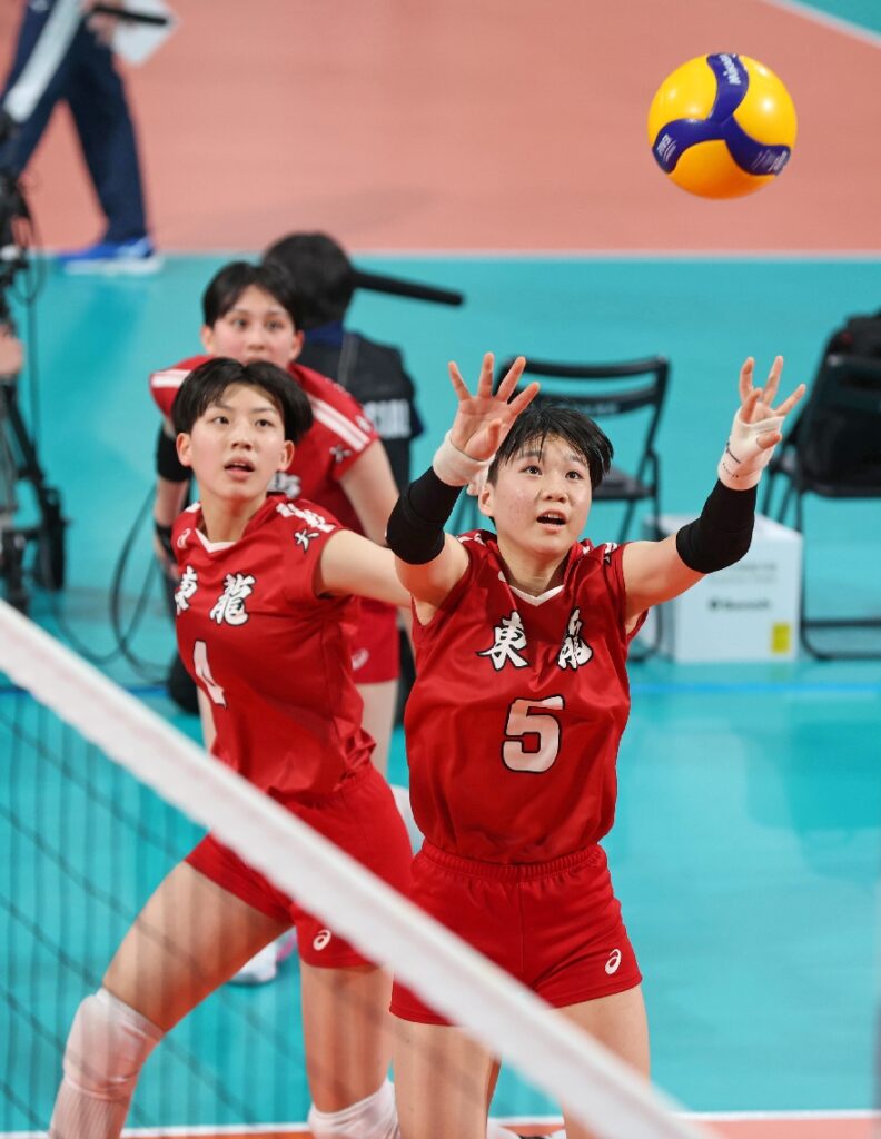 全日本高校バレー、女子の東九州龍谷が２回戦へ　日本航空にストレート勝ち - 大分のニュースなら 大分合同新聞プレミアムオンライン Gate