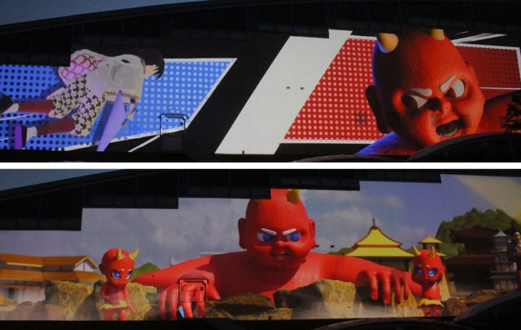 杉乃井ホテルが新作プロジェクションマッピング　「自然・温泉・鬼伝承」テーマに芸文短大生が制作 - 大分のニュースなら 大分合同新聞プレミアムオンライン Gate