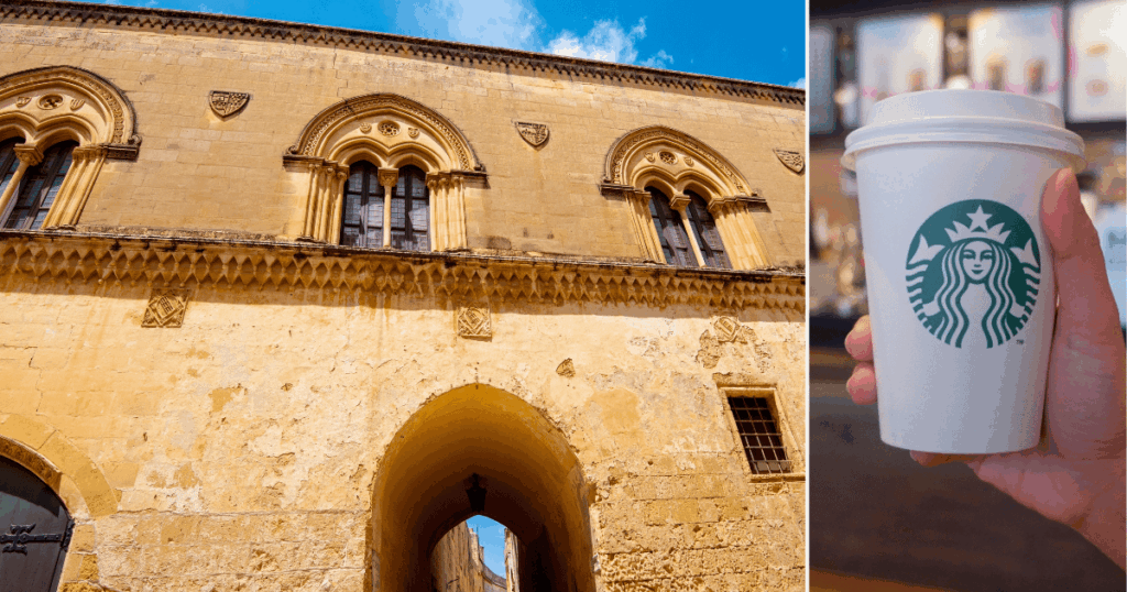 ゾブはもう一つスターバックスをあげました