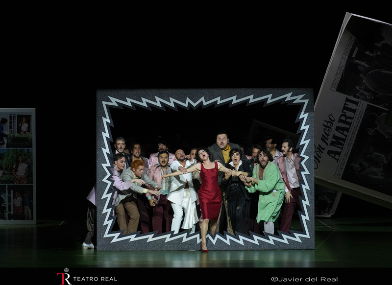 《イタリアのトルコ人》テアトロ・レアル2023年公演より © Javier del Real | Teatro Real