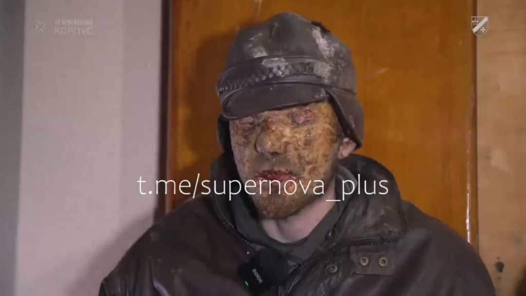 クピアンスク近郊で降伏した顔に火傷を負ったロシア占領者らは、最終的にプーチン大統領を射殺するよう求めている。