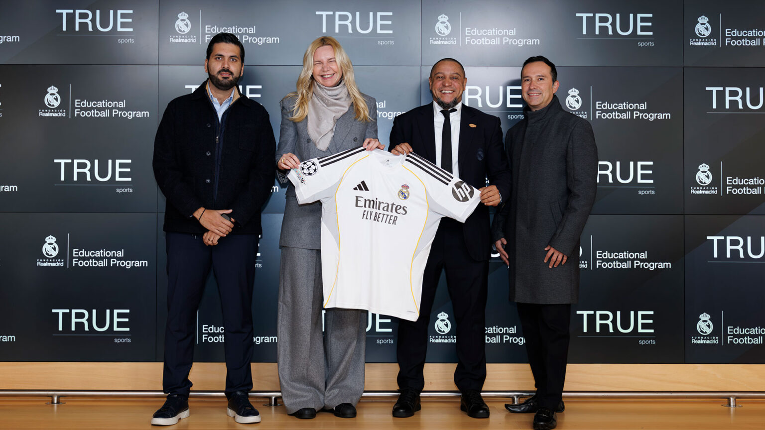 Roberto Carlos attends presentation of the Educational Football Program in Nuevo León, Mexico