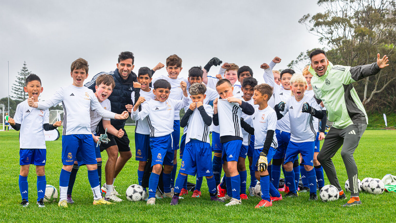 Real Madrid Foundation and SDA Agency hold first clinic in New Zealand