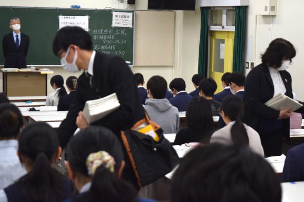 大学入学共通テスト始まる 沖縄県内は5725人が志願 18日まで2日間