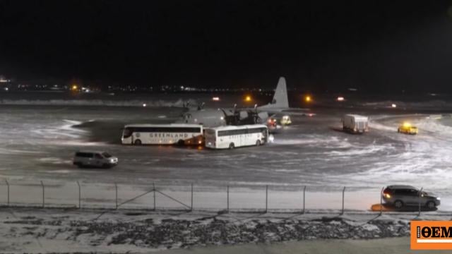 オランダ人、ドイツ人 13 人、フランス人 15 人、その他数名: これはグリーンランドのヨーロッパ軍です