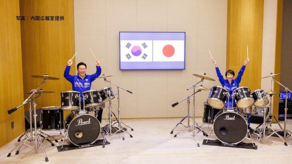 日韓首脳、完全にAI生成画像だと話題に