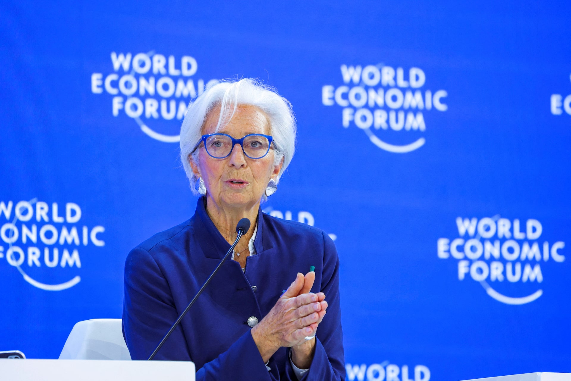 世界秩序は変化「断絶ではない」、ＥＣＢ総裁が加首相と異なる見解