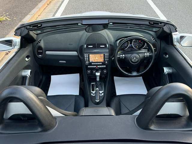 メルセデス・ベンツ SLKクラス SLK200コンプレッサー バリオルーフ修理済み/スーパーチャージャ 埼玉県の詳細画像 その2