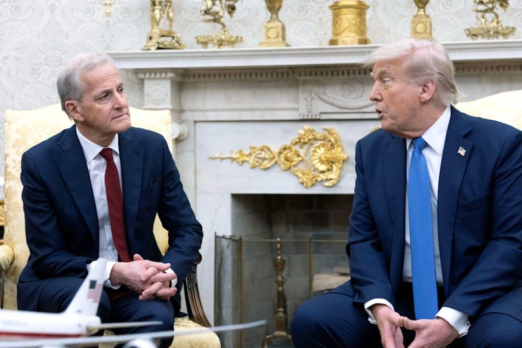 トランプ大統領、ノルウェー首相に書簡「ノーベル賞受賞拒否後は平和に取り組む義務を感じない」