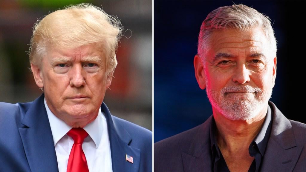 ジョージ・クルーニー、ドナルド・トランプ氏の大晦日の侮辱に反応、「アメリカを再び偉大にしなくてはいけない。11月から始める」と同意すると語る