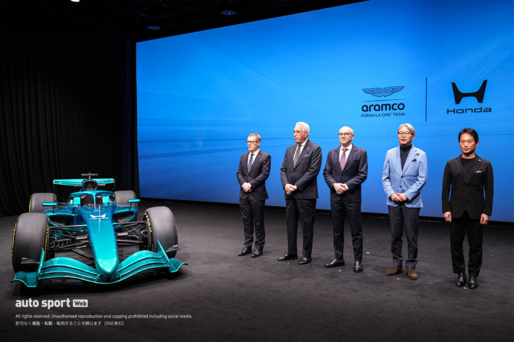“技術難易度が相当高い”F1新世代PUの開発。ワンチームで戦うホンダとアストンマーティンの提携には「手応えを感じている」 – autosport web 『2026 Honda × Aston Martin Aramco Formula One Teamニューパートナーシップ始動発表会』