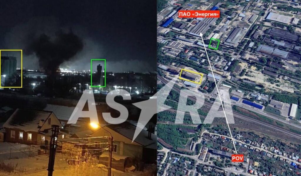 ウクライナの無人機がリペツクのロシア最大の電池工場を攻撃、大規模火災が発生
